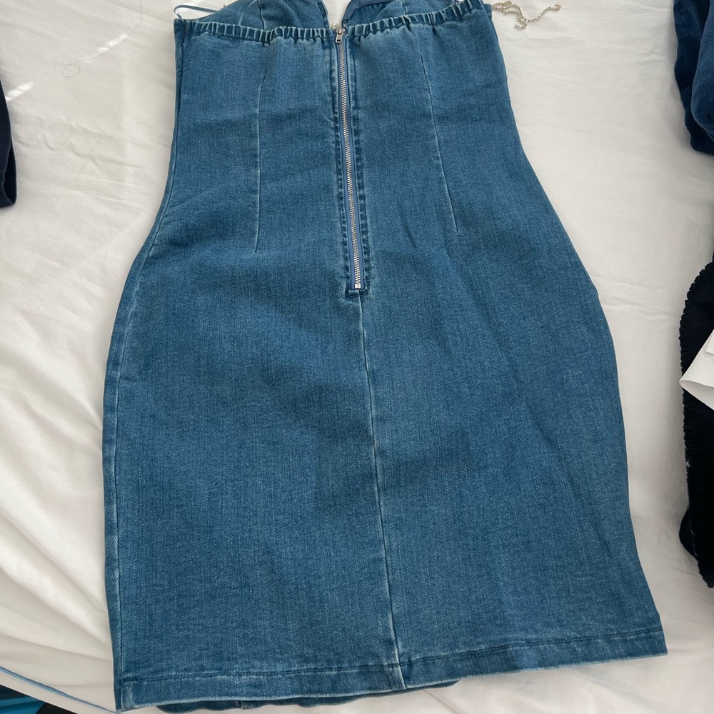 Mini  denim dress